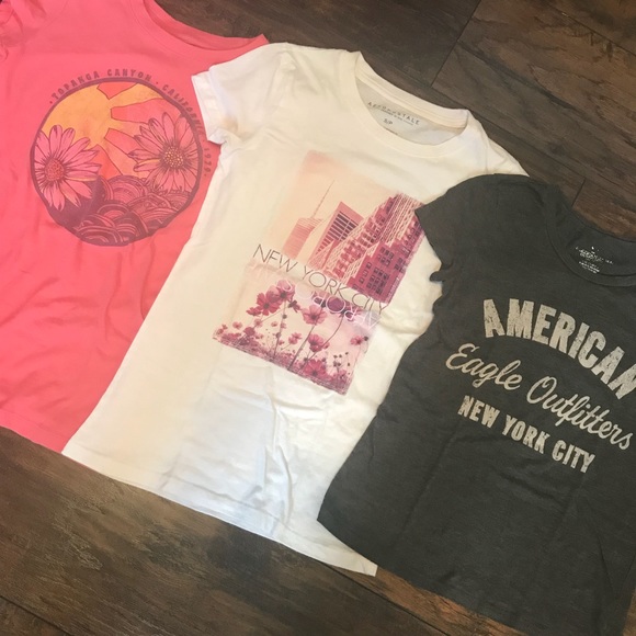 💥PRICE DROP💥 Aeropostale & American Eagle Tees - Picture 3 of 3